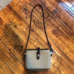 Brighton Wicker Crossbody
